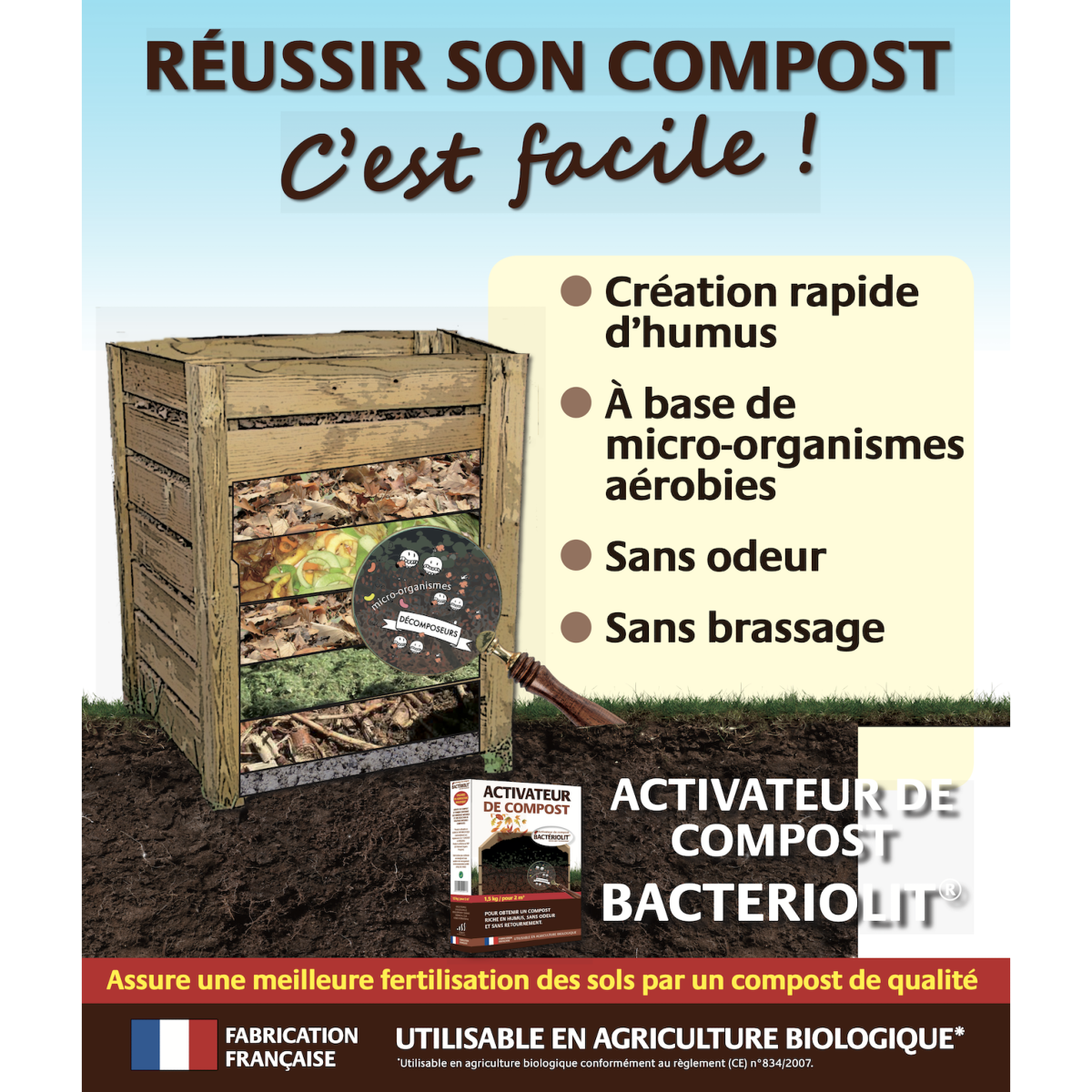Questions fréquentes sur le compost